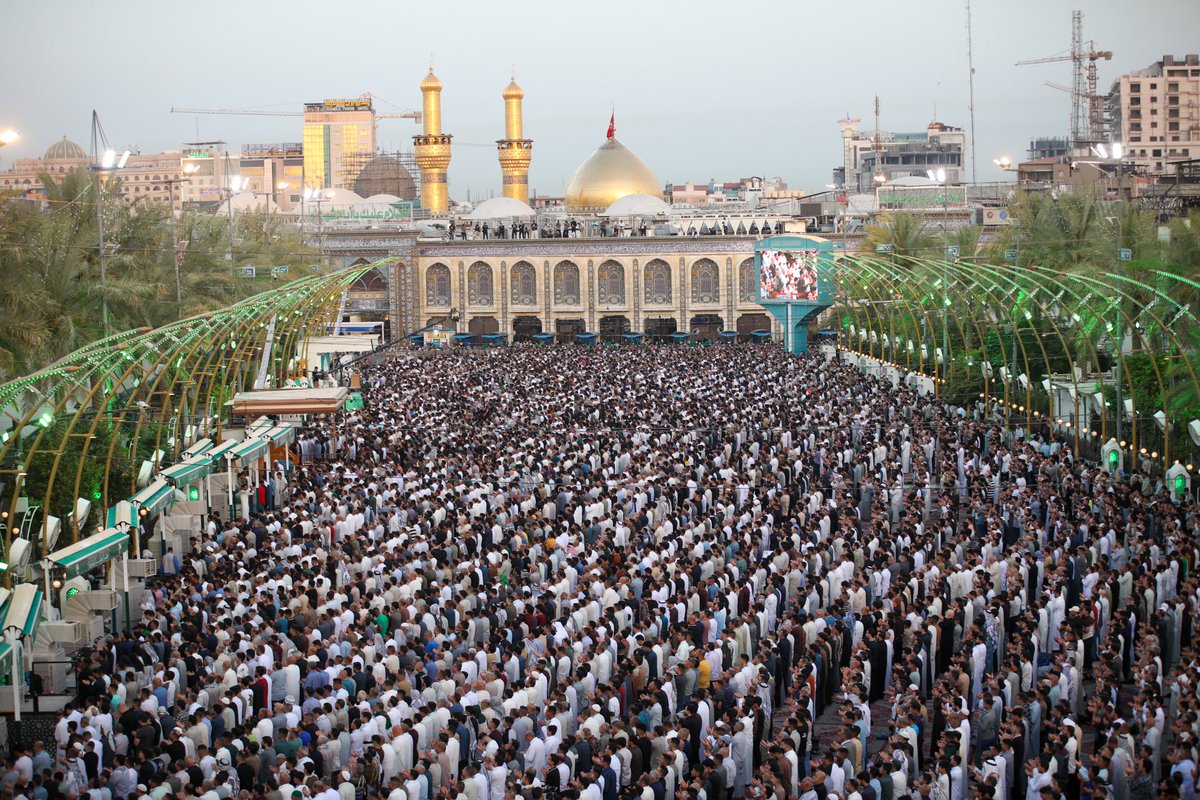 imamhussainorg's tweet photo. صلاة عيد الاضحى المبارك بين الحرمين الشريفين

#الامام_الحسين 
#عيد_مبارك 
#العتبة_الحسينية_المقدسة https://t.co/7kP8plwtjH