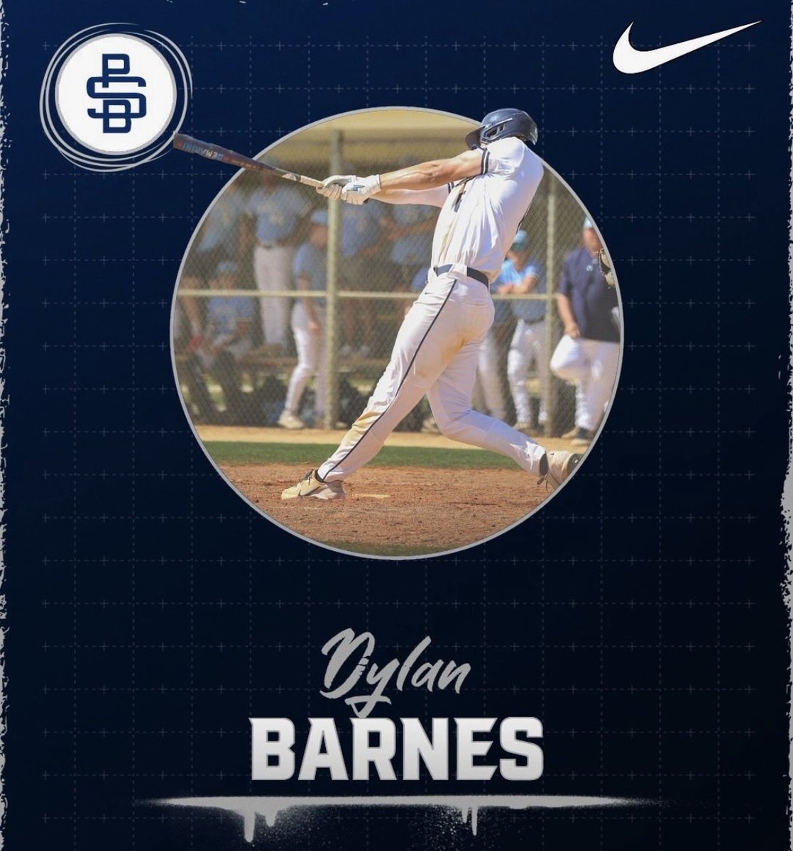 BehrendBaseball's tweet photo. Congratulations to junior outfielder #6 Dylan Barnes for being selected to the 2026 @d3baseball All-Region Team. https://t.co/CCUcQigGkS