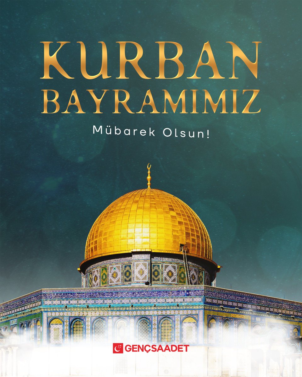 gencsaadet's tweet photo. Kurban Bayramımız Mübarek Olsun

#KurbanBayramı https://t.co/CEktCRJeez