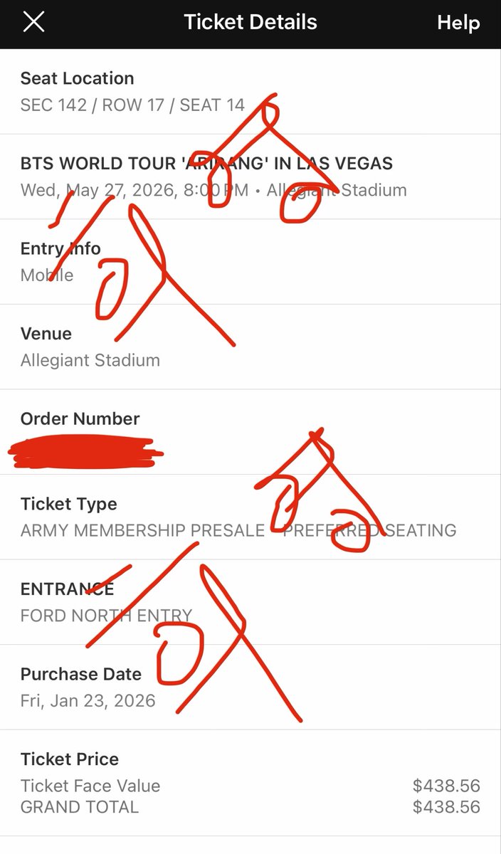 youarecjo's tweet photo. Two tickets available for BTS Las Vegas May 27 show!  

Selling under face value, $400 each. Price is negotiable. Please msg me if interested!  

Section 142/ aisle/ seats 14 &amp;15! https://t.co/4Cd0j6QkSU