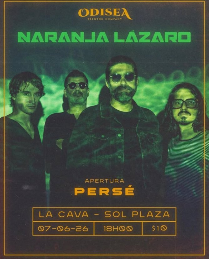 MiletoEc's tweet photo. Este 07/jun @odiseabrewing #GYE lanzamiento de "Radar" nuevo álbum de @naranjalazaro acto apertura @PerseMusic en VIVO!! https://t.co/7ExpkYpn4B