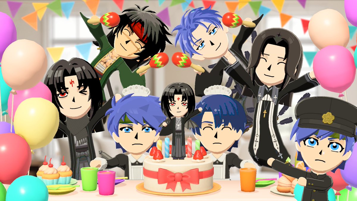 Tellius_Forever's tweet photo. This year was the most lively birthday I've ever had because all my favorite characters came to celebrate with me. I'm so glad that the person who brought the cake was Prince Soren. I really love him so much!🥹💞 https://t.co/SsipCJoddG