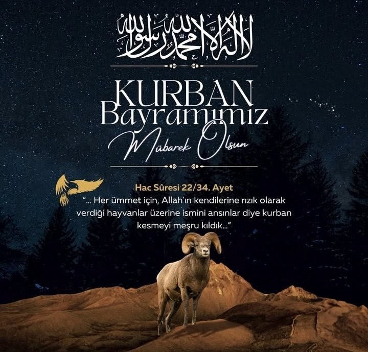 070660's tweet photo. Kurban Bayramımız kutlu olsun https://t.co/lAleIzvMwy