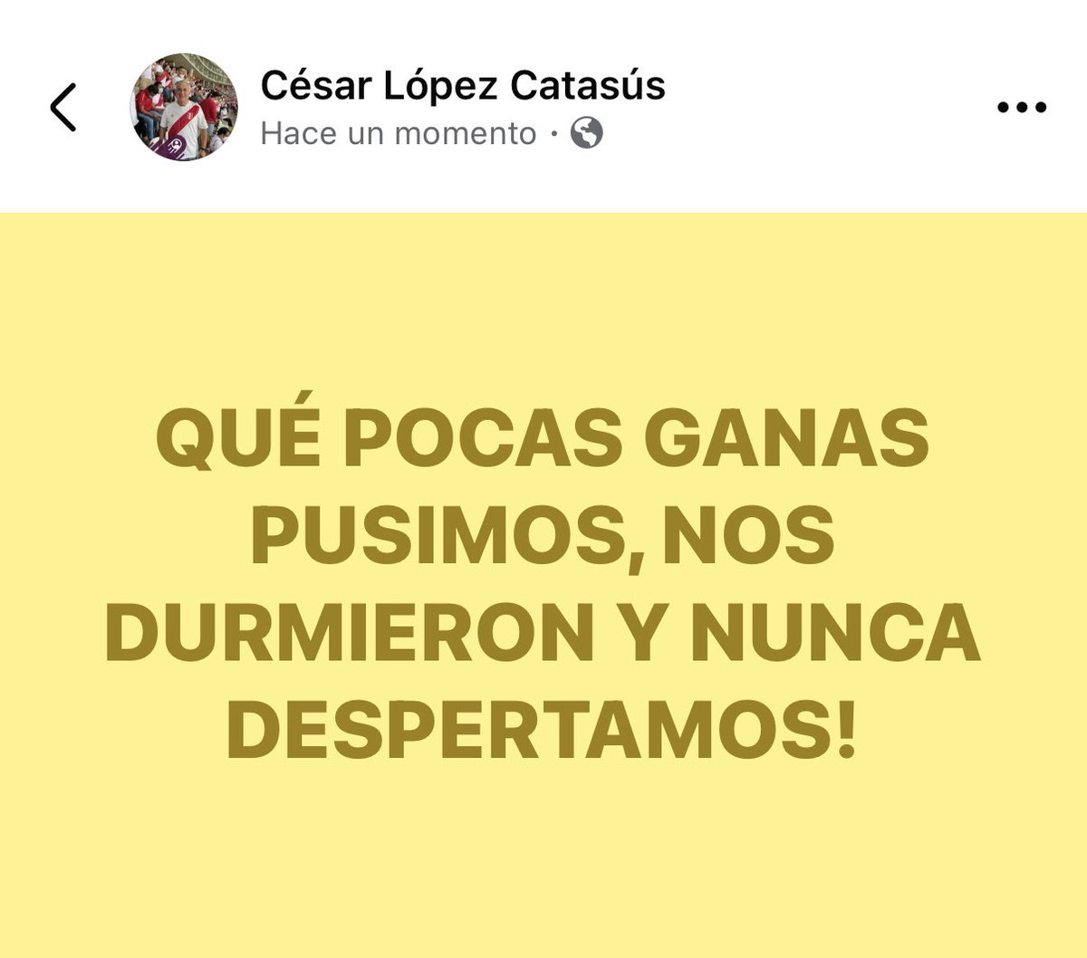 Cesar Lopez Catasus tweet media