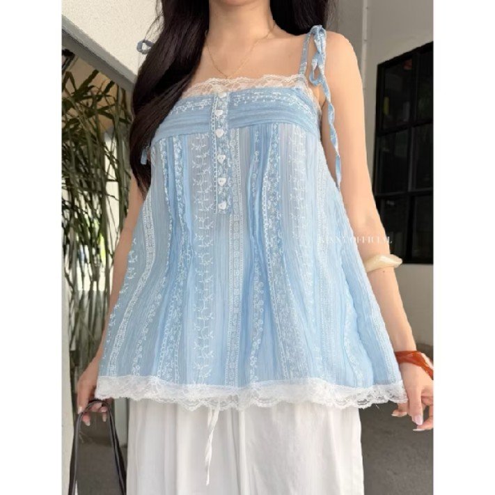 yahyah711's tweet photo. เสื้อสายเดี่ยวผูกไหล่ แต่งลูกไม้ สวยละมุนๆ

 🧺💖 : https://t.co/O7QWcmtij8

#เสื้อ #เสื้อผ้า #เสื้อผ้าแฟชั่น https://t.co/2f86D8olt4
