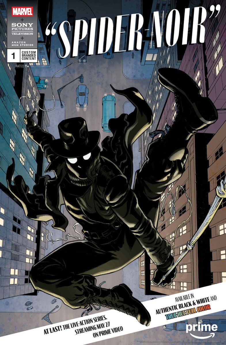 QKAITEN's tweet photo. Custom SONY Spider-Noir 2026 Comic（2026） #1
https://t.co/nvXm2uP8tM

以前にイベントで配ってたらしいスパイダーノワールのドラマの前日譚を描いたオリジナルコミックが読めるという情報を見た https://t.co/igWQk9ssrx