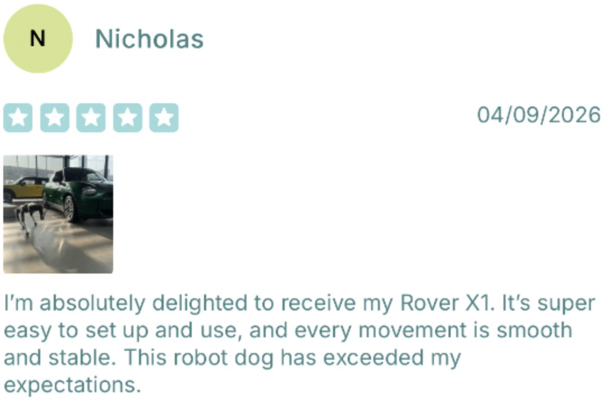 INFFNI_'s tweet photo. 😎Helping small business owners with store promotion and attracting more foot traffic is one of our expectations for our product. 
A robot dog🤖 turns far more heads on the street than any flyer or promotional handout currently available — why not let it work for you？ https://t.co/SPurULfXgp