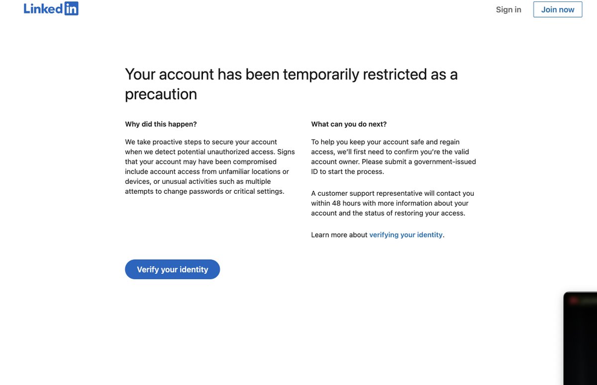 Quantitit's tweet photo. My account was temporarily restricted for absolutely no clear reason. I have not accessed my account from any outside country recently, I verified my ID on 25th May, and today is 27th May. I created support tickets, replied to the tickets, submitted my ID, professional proof, and everything LinkedIn asked for and didn't ask for. Still, @LinkedInHelp @LinkedIn has kept my account restricted, while LinkedIn Support on X/Twitter keeps telling me to go back to the same ticket where the associate is not responding properly and the case is being closed without a real explanation. This is a complete support loop, and it is affecting my professional work because I cannot even share my own profile with clients. I need this escalated to a real human review immediately. 

#LinkedInHelp #LinkedInSupport #LinkedInRestricted #LinkedInAccountRestricted #FalseRestriction #AccountRestriction #AccountRecovery #LinkedInAppeal #SupportTicket #CustomerSupportFail #TechSupportFail #PlatformAccountability #DigitalRights #UserRights #ProfessionalNetwork #BusinessAccount #ClientCommunication #SocialMediaSupport #OnlineIdentity #LinkedInIndia #Microsoft #MicrosoftSupport #B2B #SmallBusiness #Entrepreneurship #FounderProblems