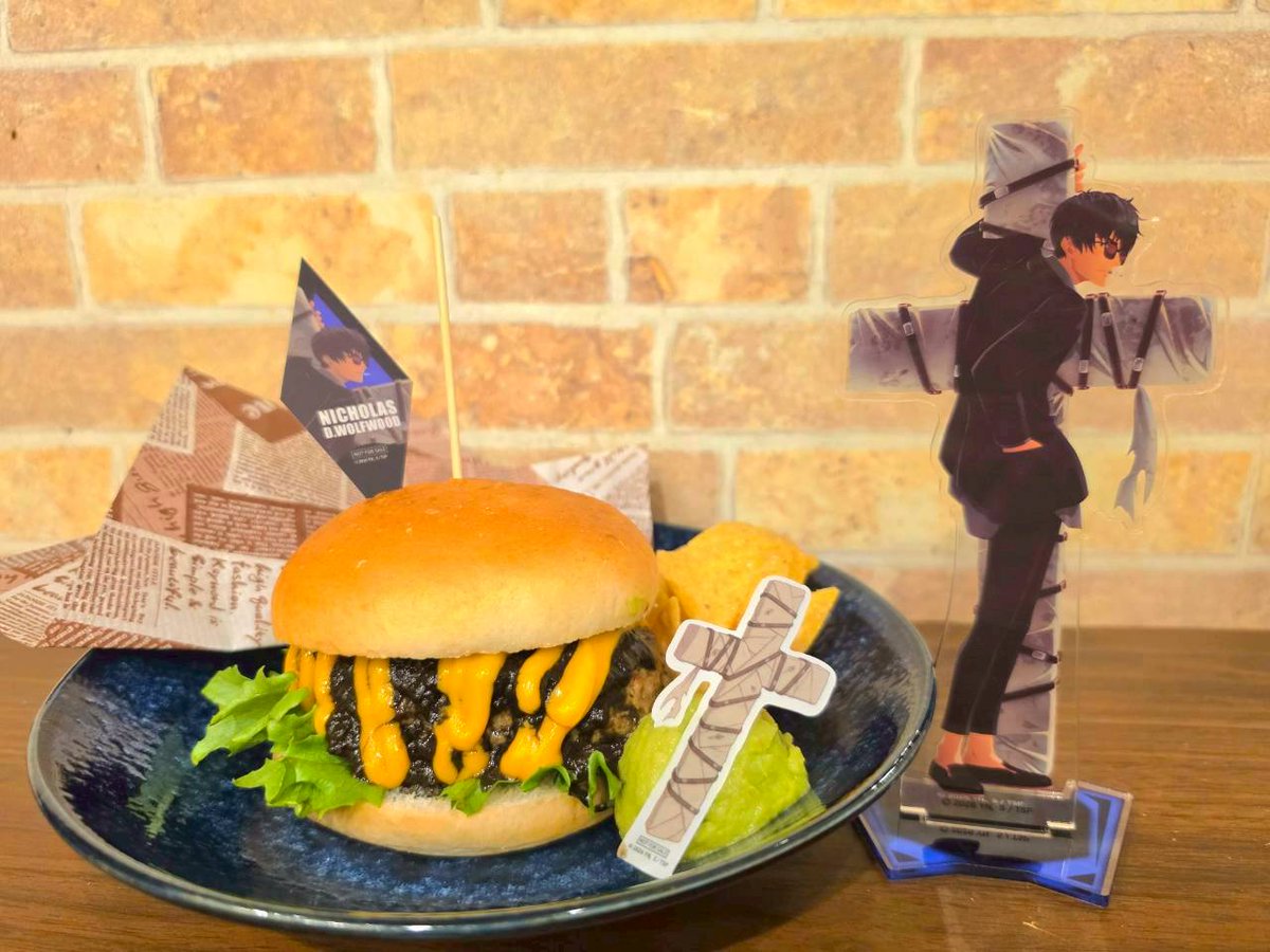 TVアニメ『#TRIGUN STARGAZE』× AMO CAFE コラボ🍔 フードメニューのご