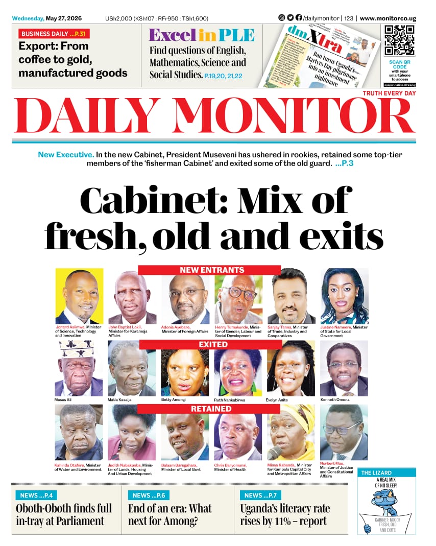 Daily Monitor is now available on newsstands and online Stay informed ...