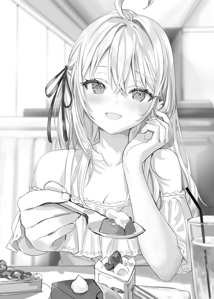 roshidere's tweet photo. 「一口、食べる？」
#ロシデレ https://t.co/hJnURnq1KF