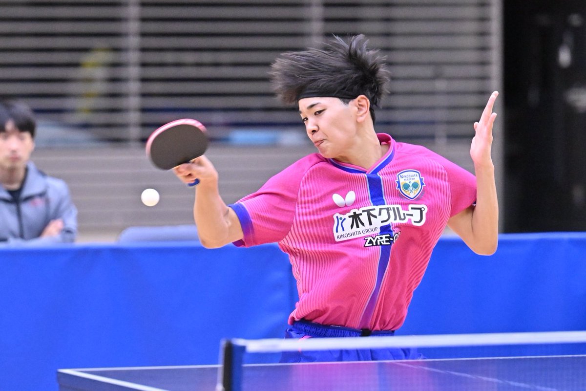 takurepo's tweet photo. #アジア卓球2026（兼 #世界卓球2027 アジア大陸予選会） #日本代表選考会
▼男子 準々決勝
川上流星（木下アカデミー）　3-2　 篠塚大登（東都観光バス）

#卓球 #世界卓球 https://t.co/RY8EVox8D9