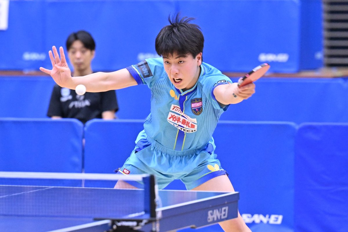 takurepo's tweet photo. #アジア卓球2026（兼 #世界卓球2027 アジア大陸予選会） #日本代表選考会
▼男子 準々決勝
川上流星（木下アカデミー）　3-2　 篠塚大登（東都観光バス）

#卓球 #世界卓球 https://t.co/RY8EVox8D9