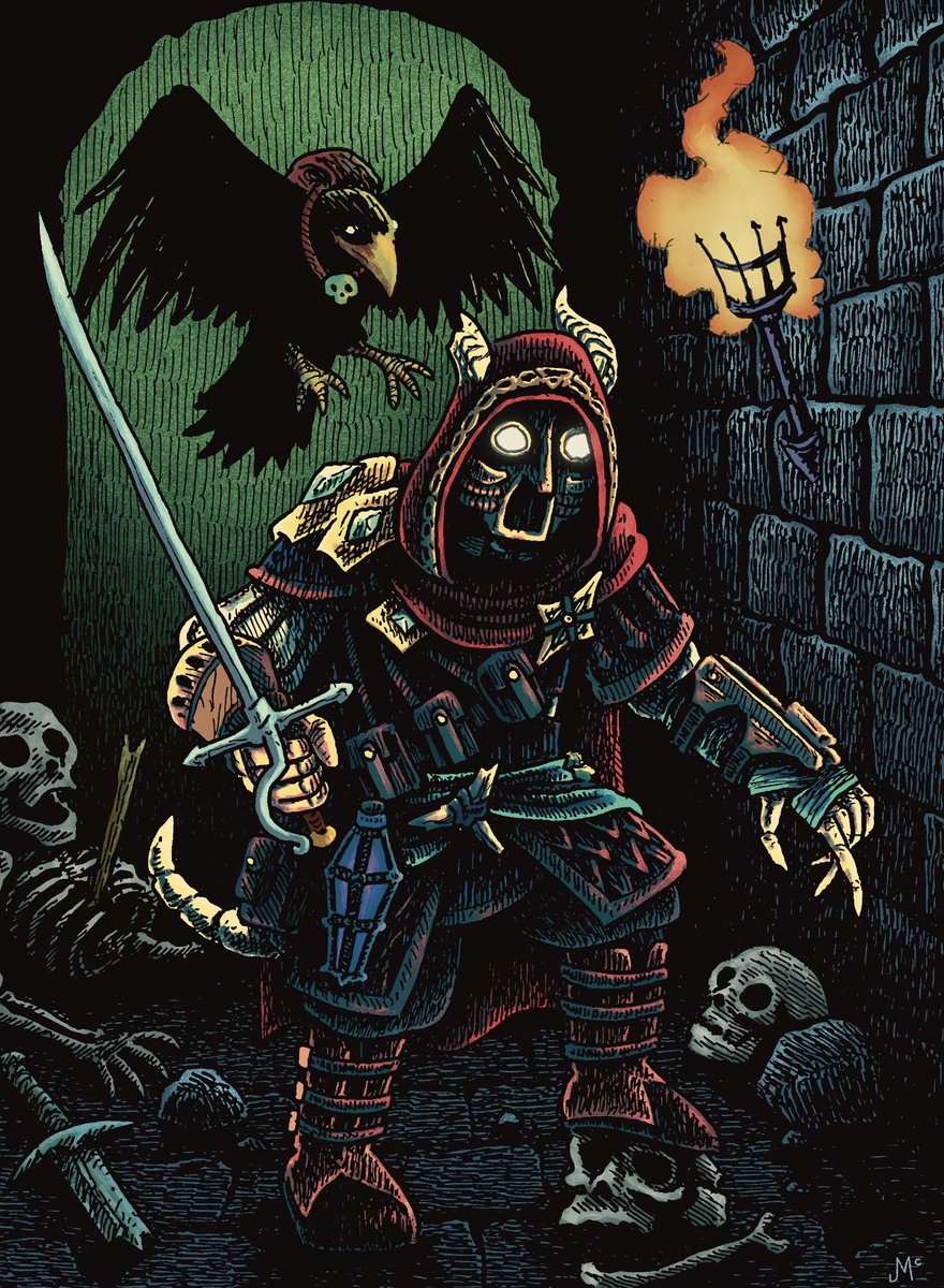 Tiefling Skeleton
character commission 