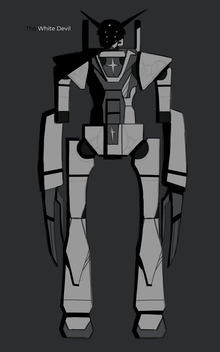 Plasmili0's tweet photo. Pillar Chase monster concept: The White Devil

An entity from a different reality, born from war and fear
#pillarchase #pc2 https://t.co/DJUk5E1q9I