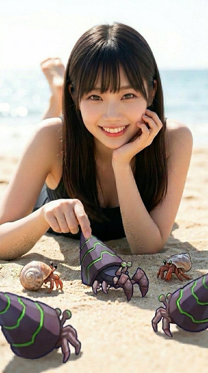 ayame321's tweet photo. やっほー
今回はちゃんと作った！

この子の名前をちゃんと覚えてる人はこの世に1人もいないんじゃなかろーか💦

わたしも知らなかった(-｡-;

正解は「初代ヤドカリギュラ」！

#エリたま https://t.co/ptVJlCIifz
