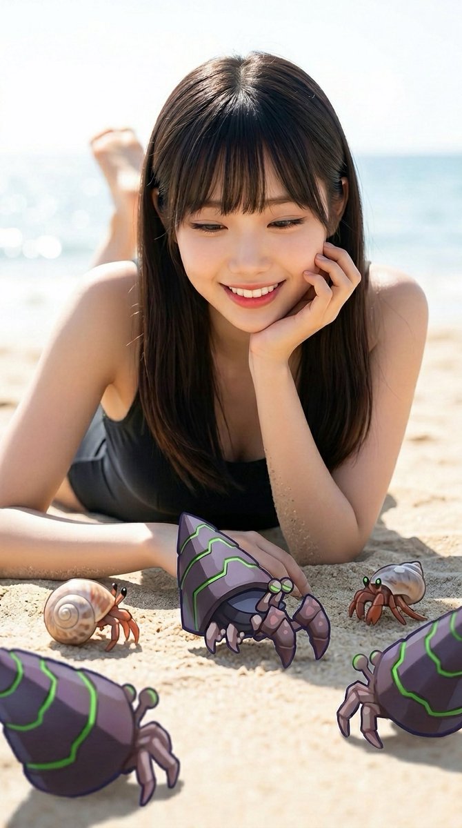 ayame321's tweet photo. やっほー
今回はちゃんと作った！

この子の名前をちゃんと覚えてる人はこの世に1人もいないんじゃなかろーか💦

わたしも知らなかった(-｡-;

正解は「初代ヤドカリギュラ」！

#エリたま https://t.co/ptVJlCIifz