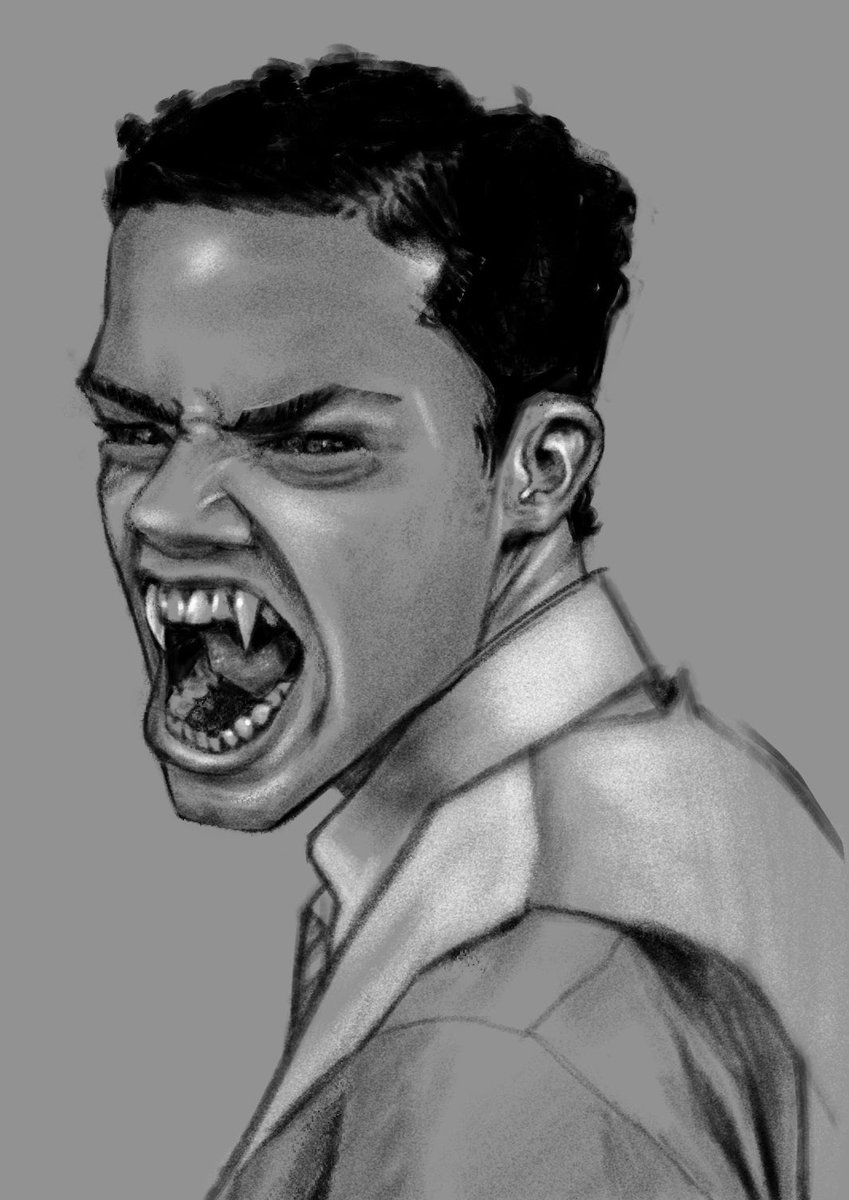 aechav1's tweet photo. Louis from #iwtv fanart https://t.co/3n40LKbR9f