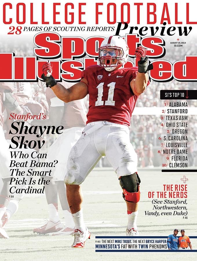 WCCSG_'s tweet photo. SI cover of the night! 

Stanford 🌲 https://t.co/ga0uqIz1CP