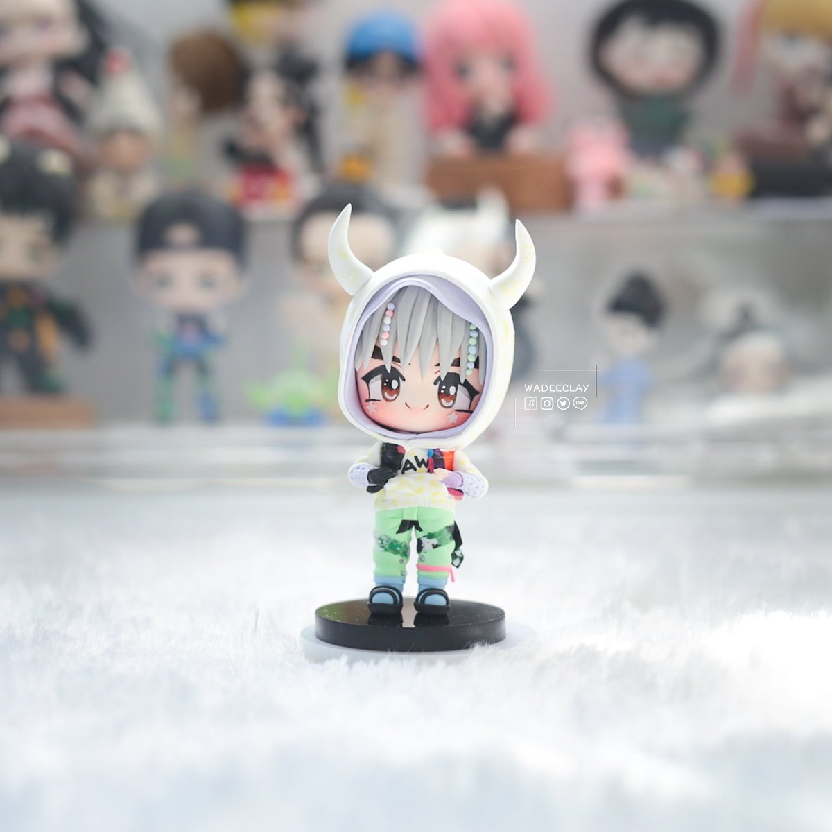 WaDeeClayPlay's tweet photo. KEY LAND

#ดินปั้น #ตุ๊กตาดินปั้น  #myclay #clayart #keyshinee https://t.co/AcdkLr5QGK