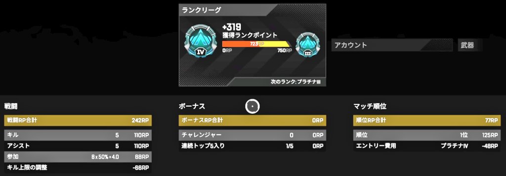 Nsama19N's tweet photo. 昨日はNAYUランク🤙
プラチナ突入してあとミリで
プラチナ3になります🤍

安定の相棒で助かります！
相性大事だよねーって二人で
しんみりとしてました😂
 #APEXランク #APEX #相棒
@YuTa080522 https://t.co/q1uWJORaEK