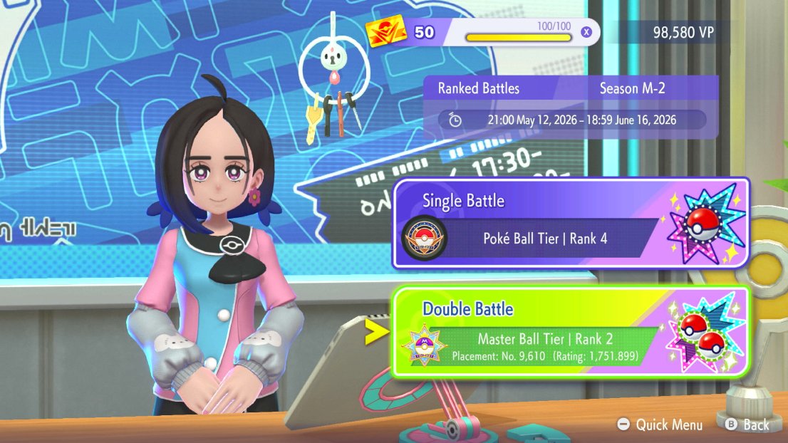 OjonVgc's tweet photo. I finally hit rank 2! #Pokémon #pokemonchampions #pokemonvgc https://t.co/TH1vn5DaOr