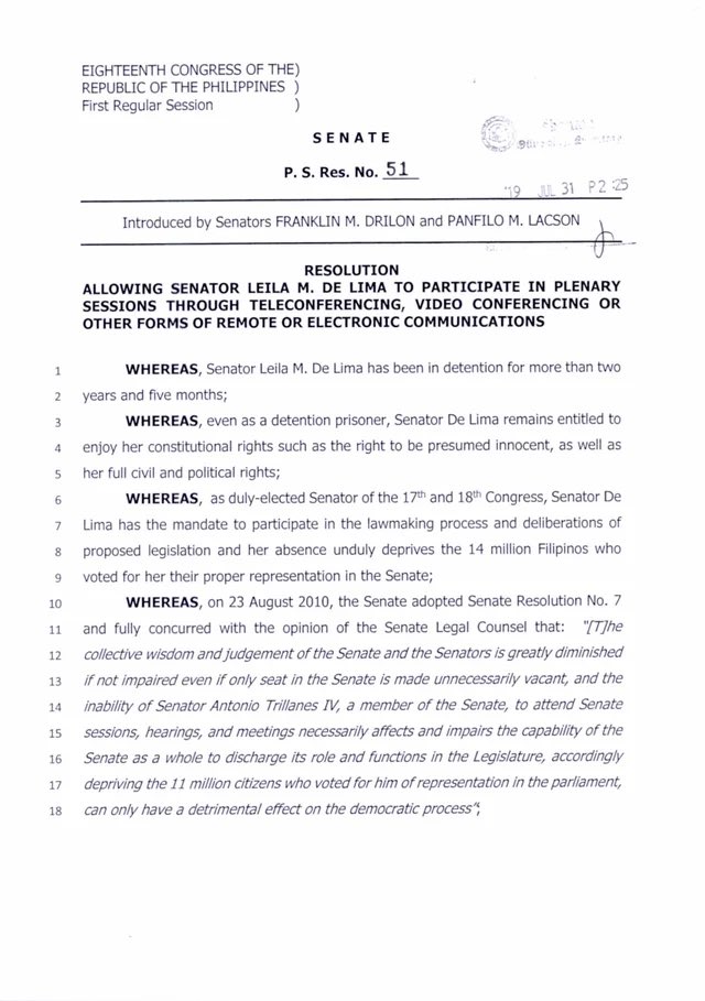 istefanyaaa's tweet photo. @b231474 @jesusfalcis @MessMinchin3 Opo nagfile sila pero pending po ang status kaya hindi pa rin po napayagan si Sen. Leila noon because rules are rules. Magresearch po tayo para alam po natin ang tama at totoo. https://t.co/OsW3BYKSE4