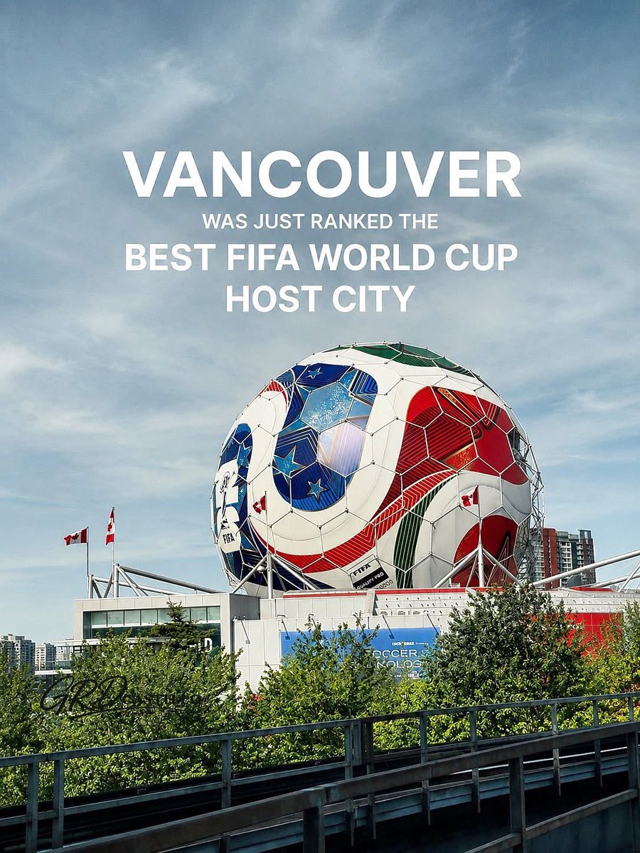 EucileneComment's tweet photo. Imagine experiencing the World Cup in a place like this… 
Vancouver is stealing the show. 🇨🇦🔥⚽
#Vancouver #WorldCup #FIFA https://t.co/S1V5dmRAR7