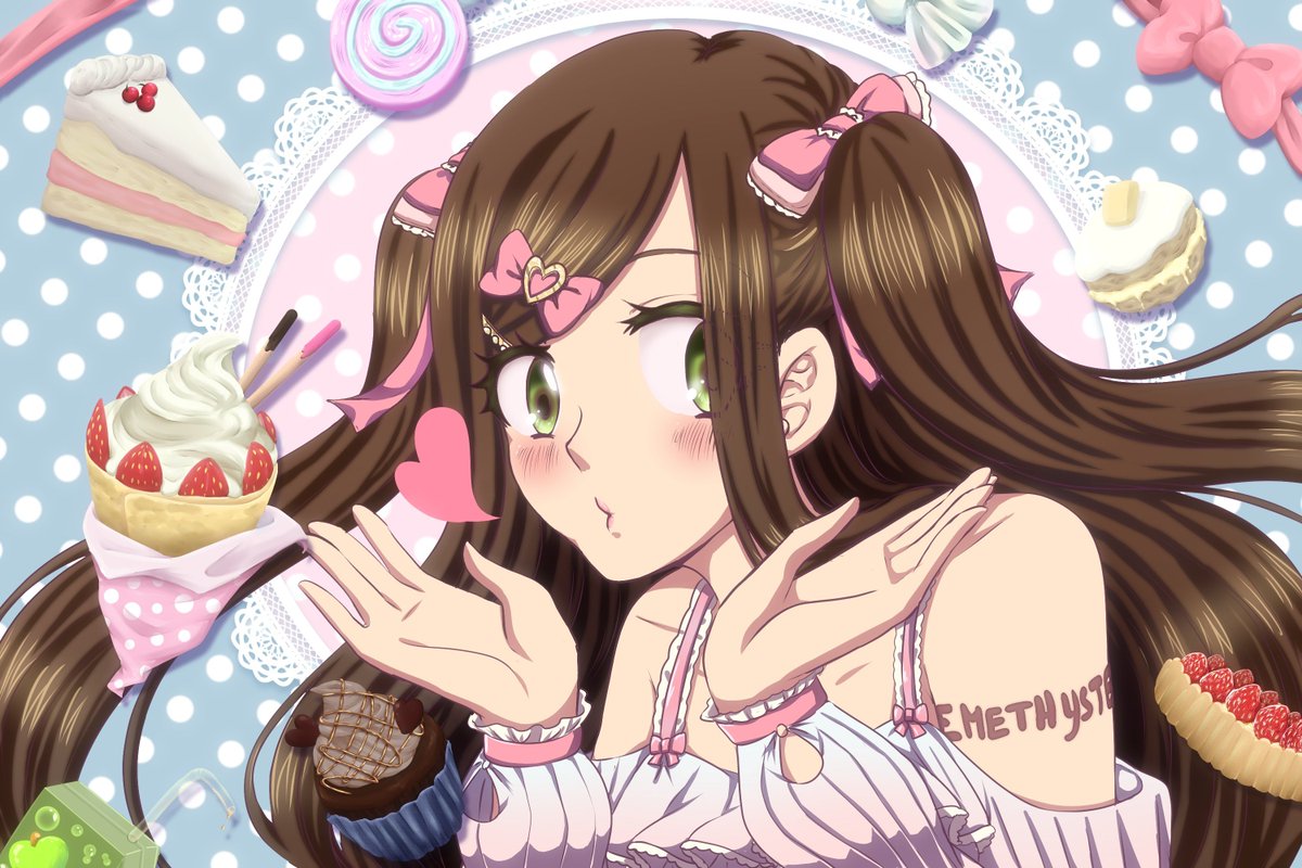 EmethysteChan's tweet photo. Je fais souvent du soft shading (j'aime la douceur✨) mais c'est cool aussi les illus cel shading, vous trouvez pas ~ ? https://t.co/PWp33moAoG