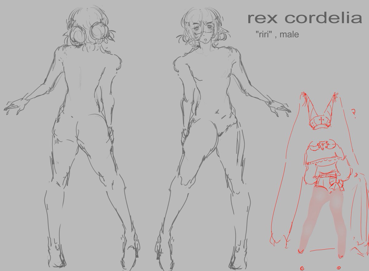 softwaresoft_'s tweet photo. who up elf (wip sorry hes naked) https://t.co/7NLD0Zy5WO
