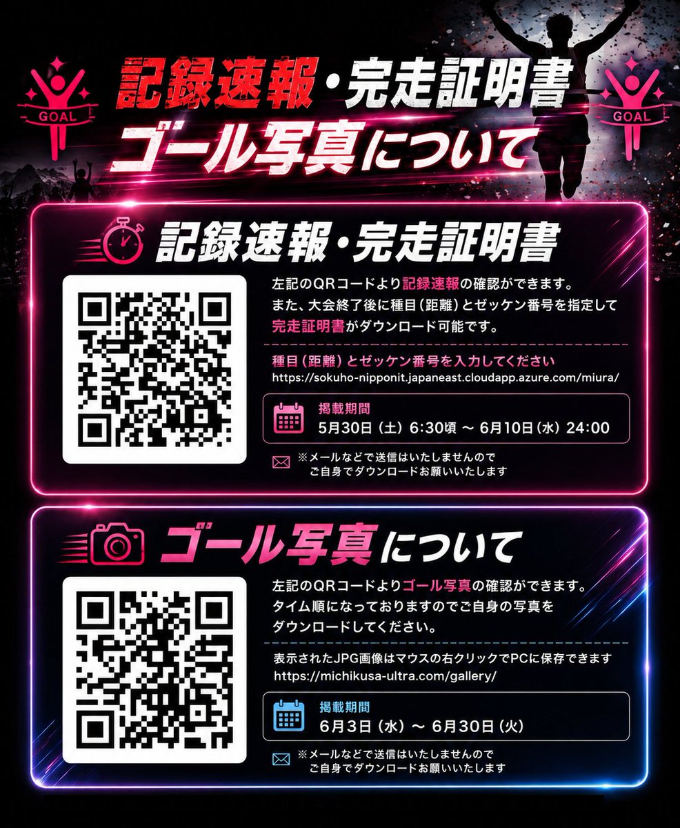 第10回 横須賀・三浦みちくさマラソン 記録速報・完走証明書／ゴール