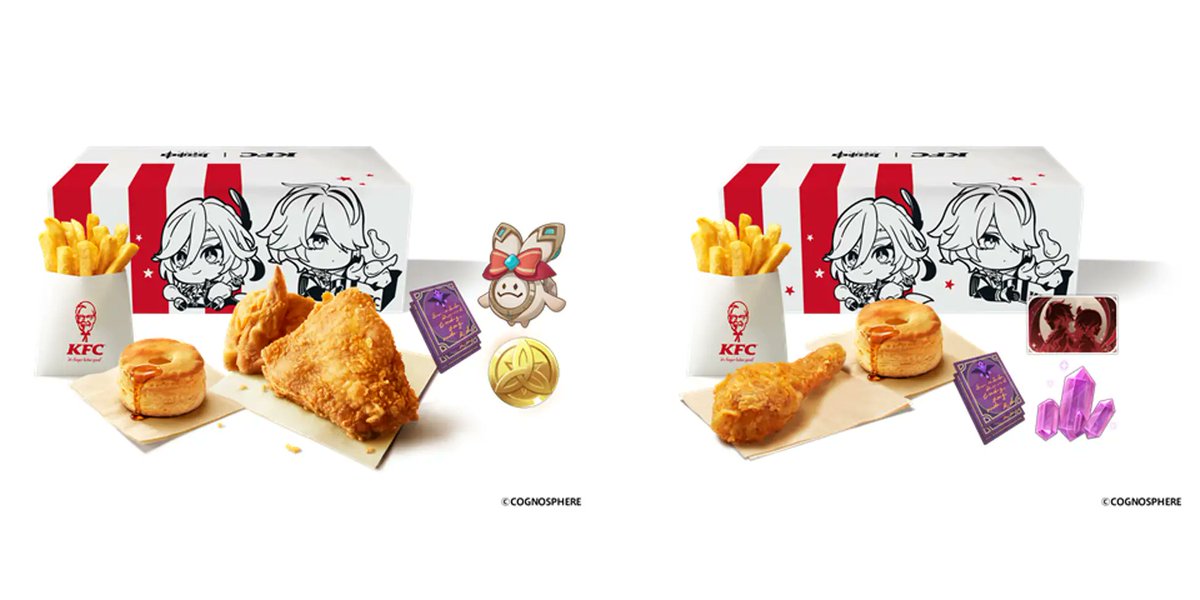 痛バ制作用　4×7個　原神 KFC コラボ 缶バッジ アルハイゼン カーヴェ 原神」アルハイゼン＆カーヴェと一緒にチキンを食べよう♪ KFCコラボ第