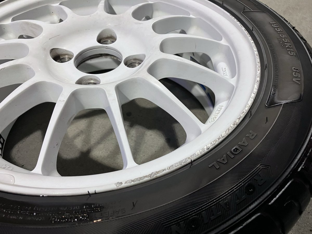 YYY_207's tweet photo. #ホイール売ります
#エンケイ
#enkei

エンケイスポーツ　RC-T5 
15インチ
6.5j +45
PCD100 4穴

・4本6.5万(タイヤついてますが2本片減りしています。裏組みすればまだ使えるかと思います。不要でしたら外してお渡しします。)
・引き取りまたは着払いで発送可能です。 https://t.co/nxdV955Gr8