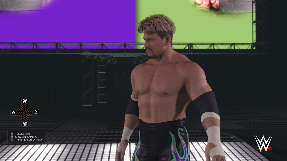 Erelevantx's tweet photo. Got this Sunday but the model is fire 🔥 #wwe2k26 https://t.co/2YQfC49eYN