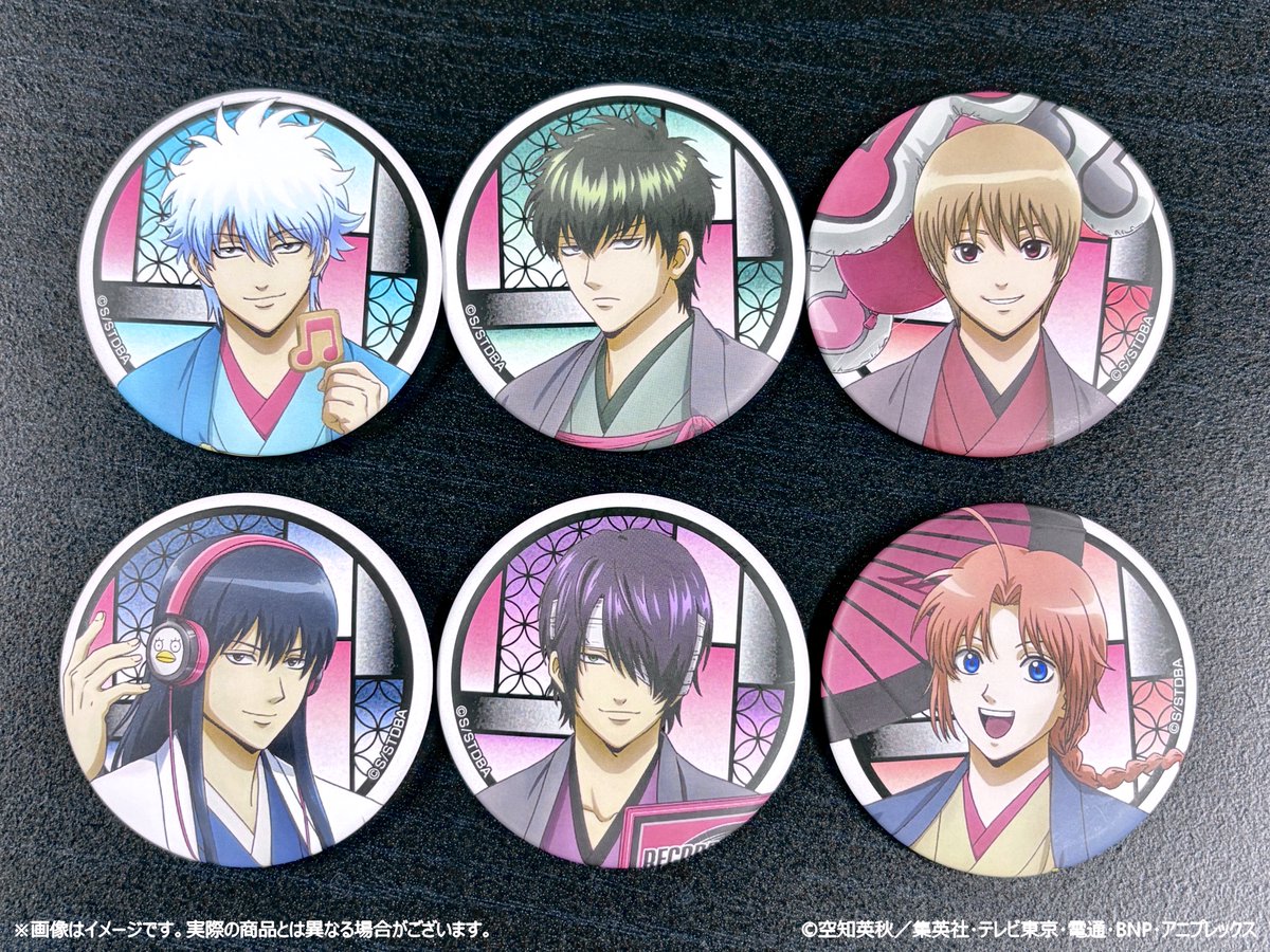 🌸TVアニメ「#銀魂」×HMV POP UP SHOP🌸 【商品情報】 🔷缶バッジ