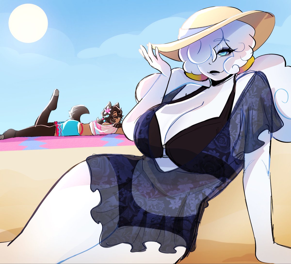 Captain_Batz's tweet photo. ⭐️Made sum art ft the lovely @TornBubble 🪽 https://t.co/vx15p4hHBx