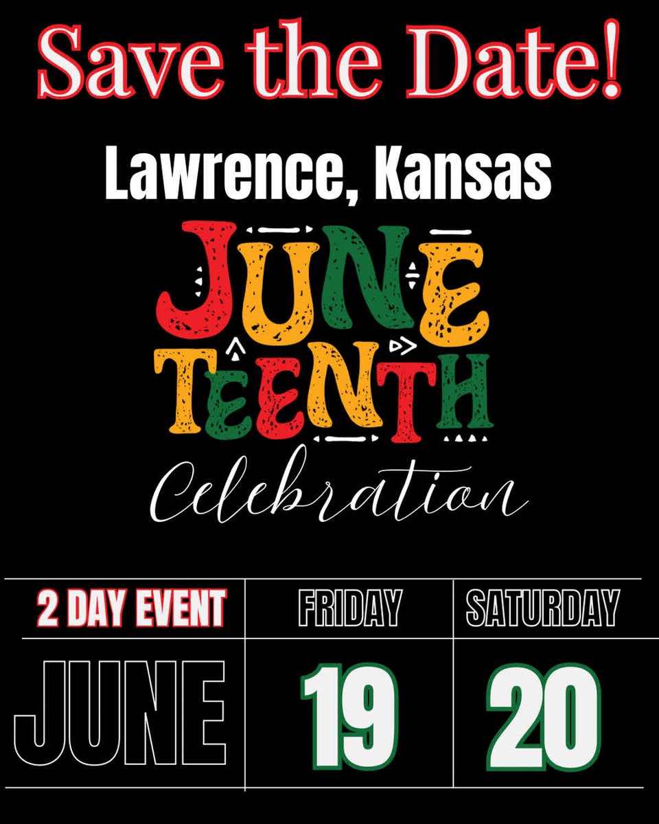 LKJuneteenth's tweet photo. Join us next month for our 2 Day celebration! 

As well as consider being about of our volunteer team! Click the link below to fool out the application! 

https://t.co/c0jqbBGdbU https://t.co/fwThnkOLNi