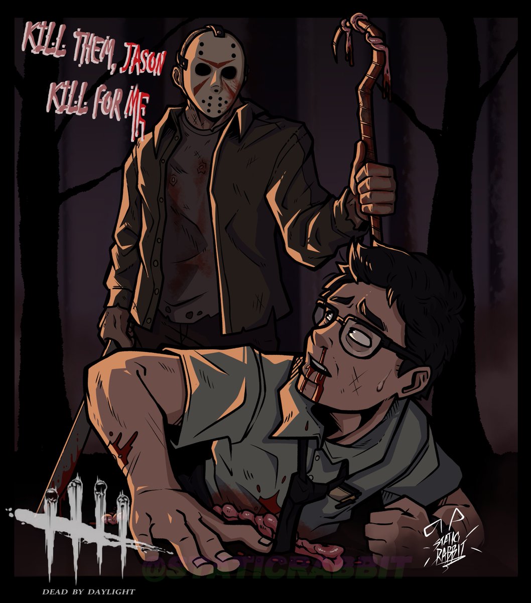 thestaticrabbit's tweet photo. He Hears a voice. a Familiar voice that guides his actions...only, the one behind the voice he does not know. He has Entered The Fog
#Jason @JasonUniverse13 @DeadbyDaylight #DeadByDaylight https://t.co/2GHmnxIBPD
