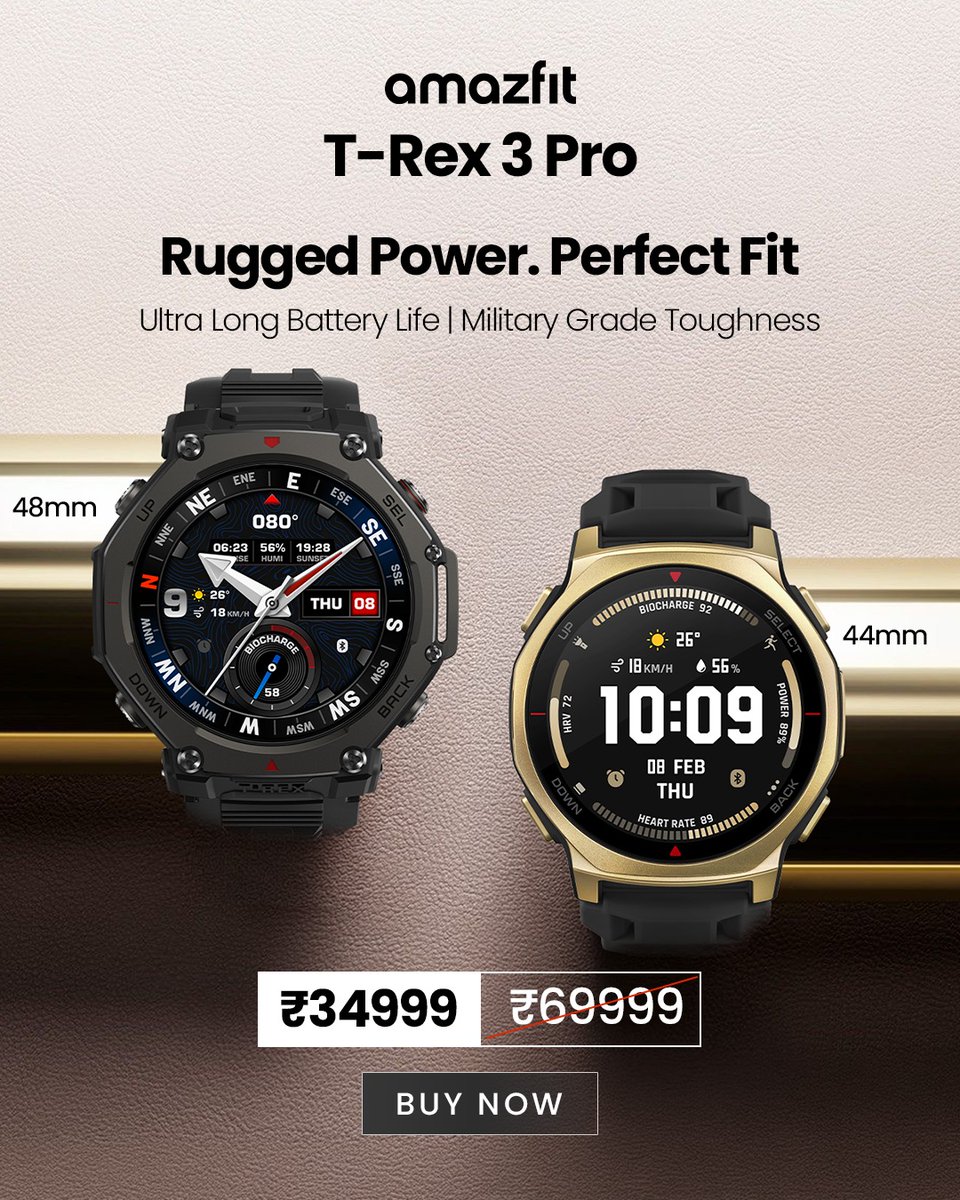 Amazfit India tweet media