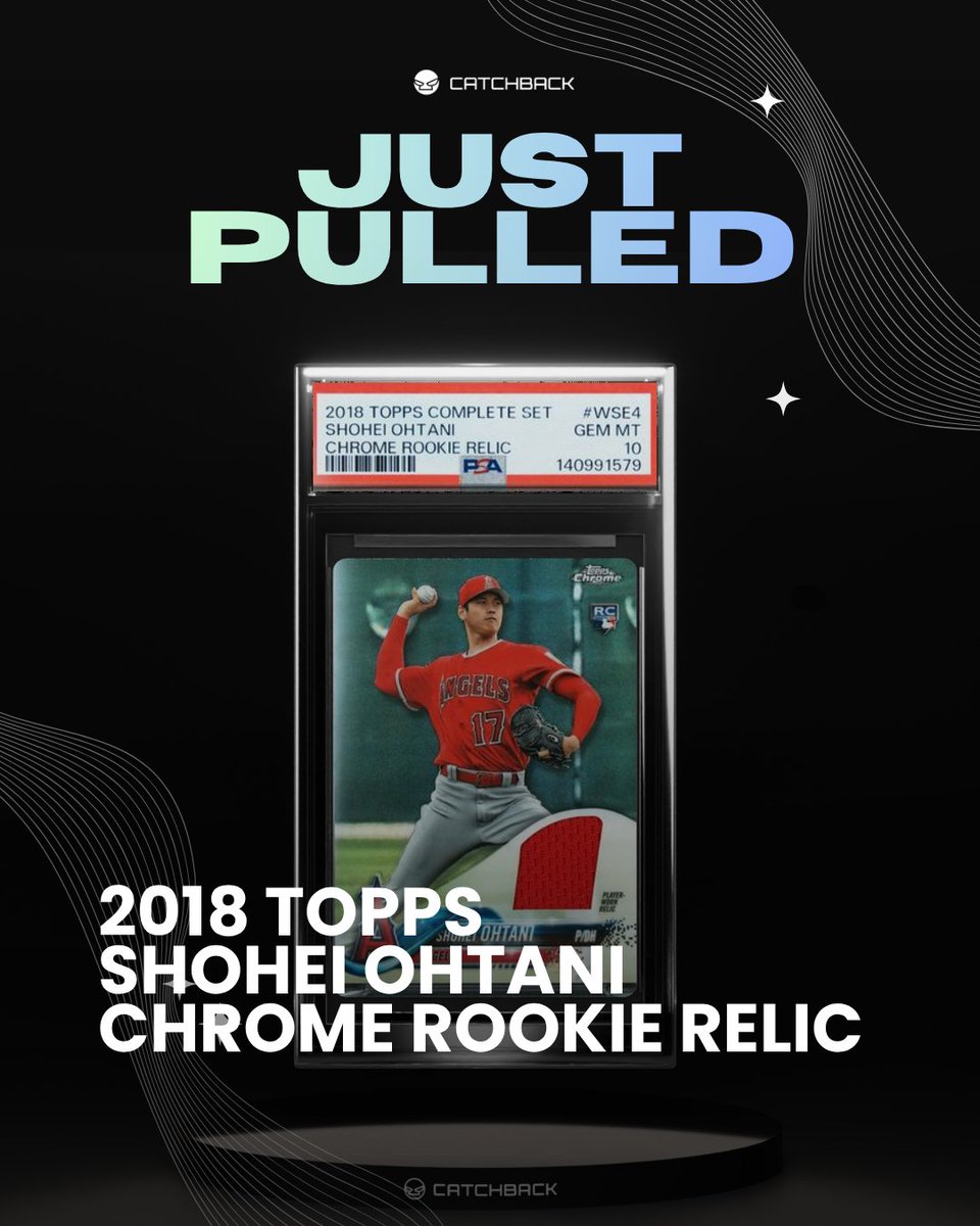 catchback_cards's tweet photo. 🧢 ⚾️ SHOHEI OHTANI ⚾️ 🧢
User went $1000 → $4500 from a Diamond Pack! Sports packs are really printing wins right now 📈💰 #SportsCards #shohei #shoheiohtani #psa10 #mlb https://t.co/vdEVtQuucW