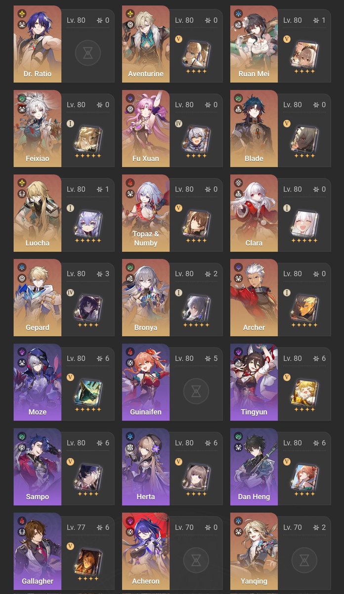 settingchord's tweet photo. wts akun hsr endgame + genshin last played fontaine (2 akun in 1 hoyo ID)
more info in replies

open for any price &amp; negotiations / saran market price soalnya kurang tau harga pasaran https://t.co/WYlQd9OTYO