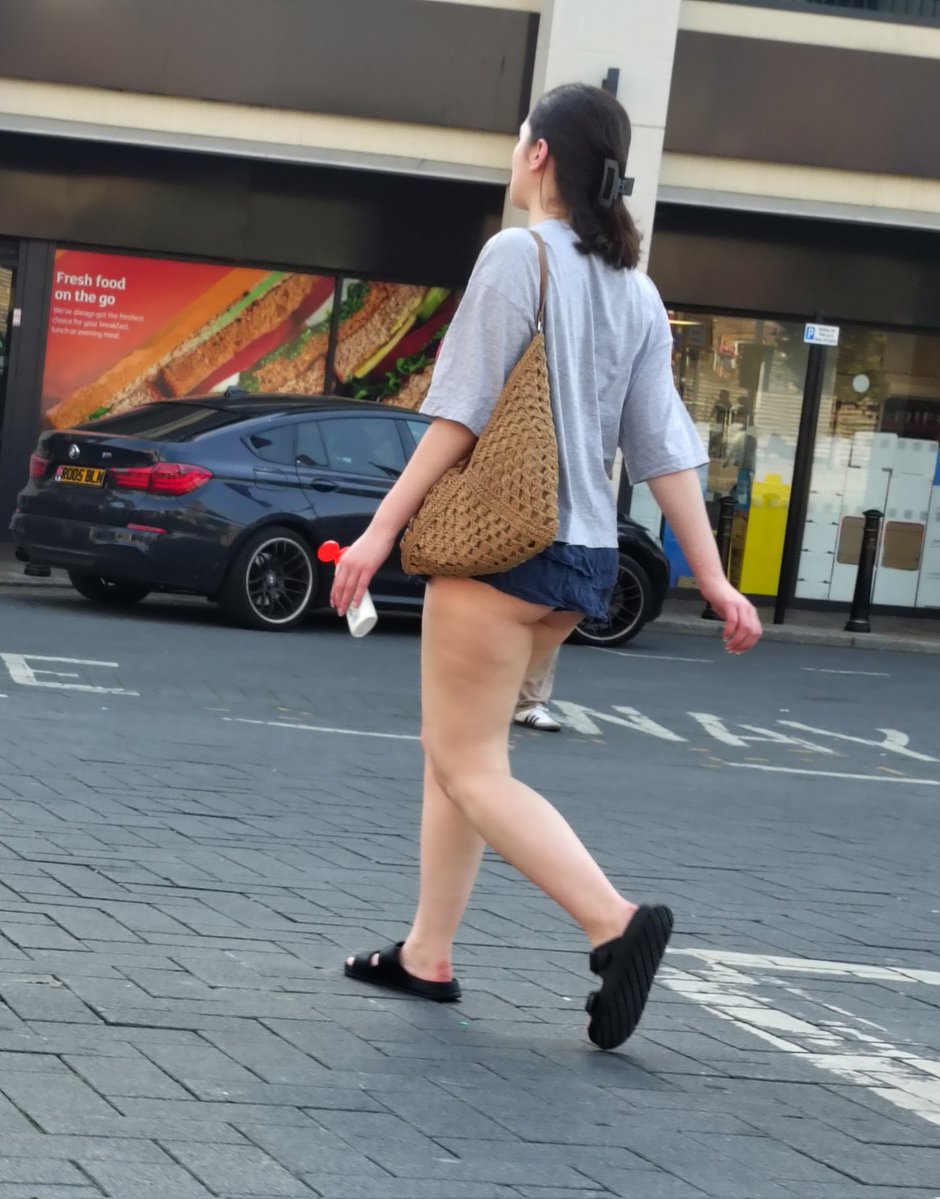 NylonLondon's tweet photo. The heat has brought out the tiny skirts and there is so much bum on display 🍑

Loved walking behind this lovely girl!
#candid #bum #cheek https://t.co/s8bJKl4iHp