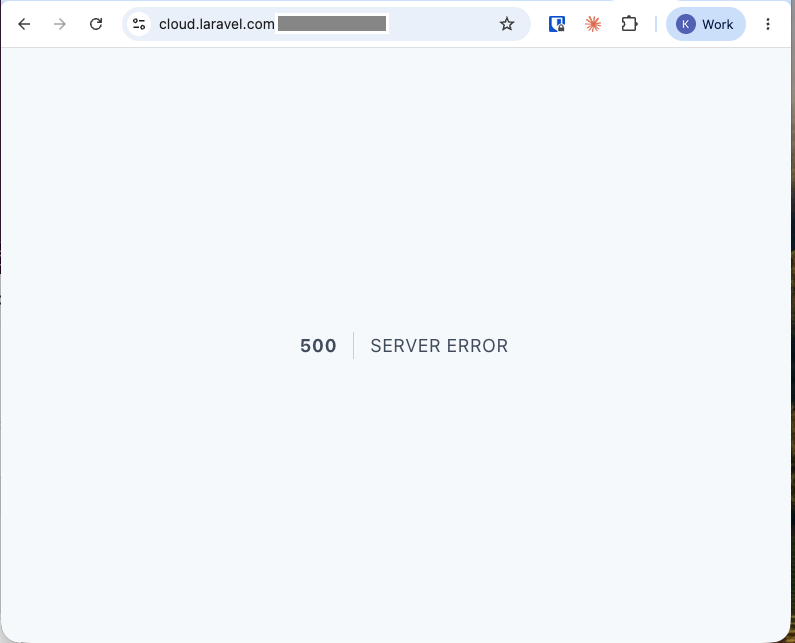 palokankare's tweet photo. Laravel Cloud is not working for us at all and it broke at the worst possible time.

We urgently need help. We’ve also submitted a support ticket, but hoping this reaches the right people here.

@laravelphp @alexdebecker @taylorotwell @pushpak1300 https://t.co/AjdLyIZXVM