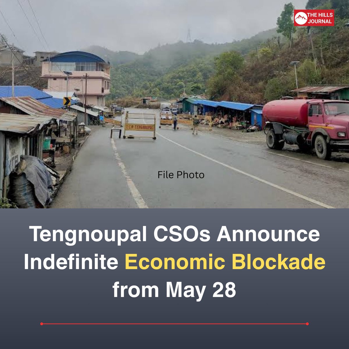 HillsJournal's tweet photo. The organisations maintained that the blockade has been called in the interest of the general public and as a response to the continuing unrest in the region.

Read more: https://t.co/1qp2yKd2FX https://t.co/77HtPECptt