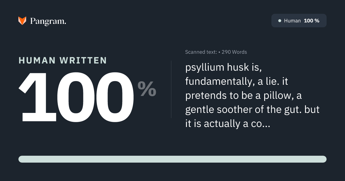 Pangram Labs tweet media