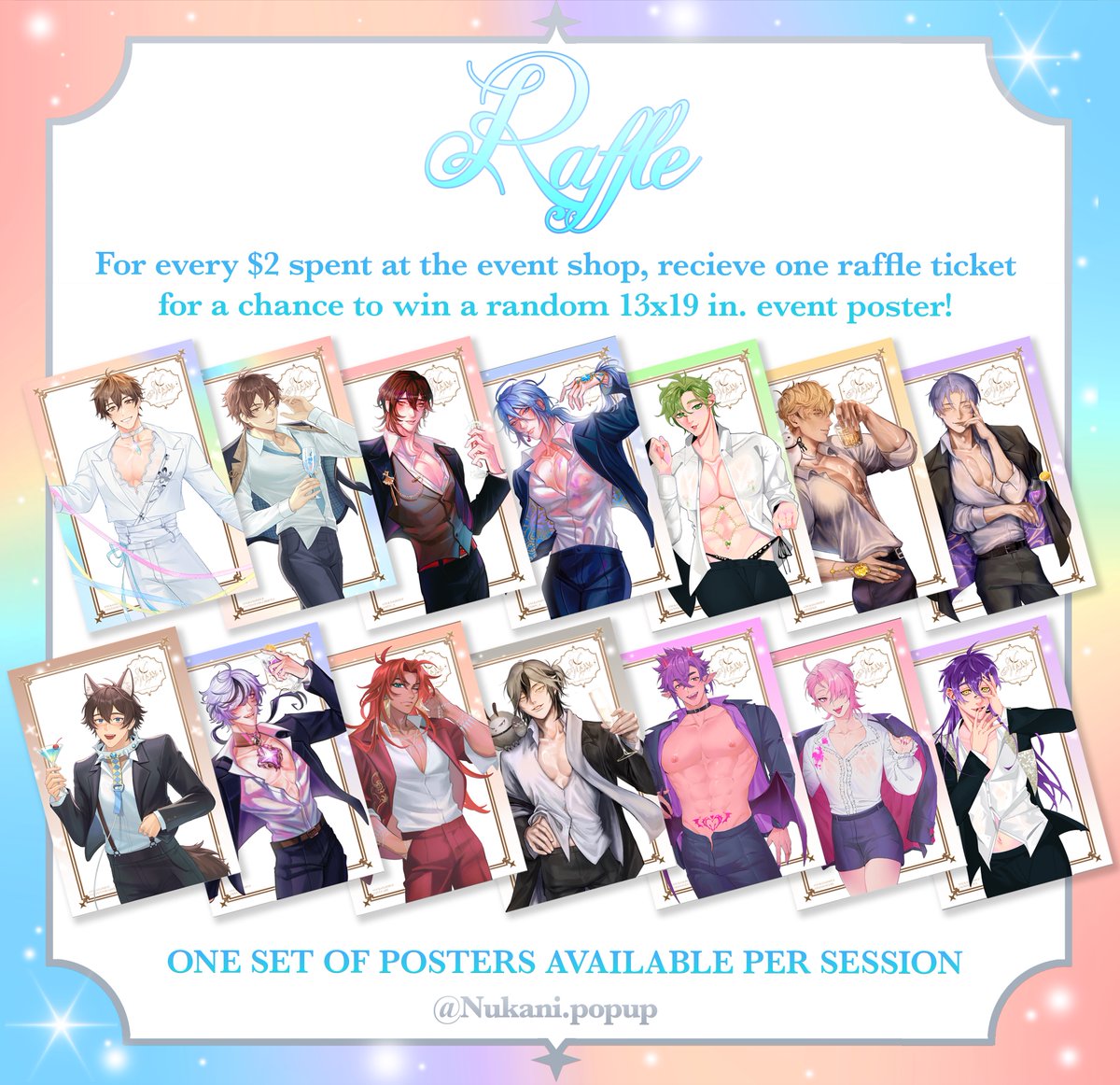 nukani_popup's tweet photo. Introducing our Event Gallery!

See the characters up close through our event-exclusive posters on display during the event.

Want to take one (or more) home? Every $2 spent at our event shop earns you one raffle ticket! Only one poster set is available per session.

#nucarnival https://t.co/OVM5Dc2twz