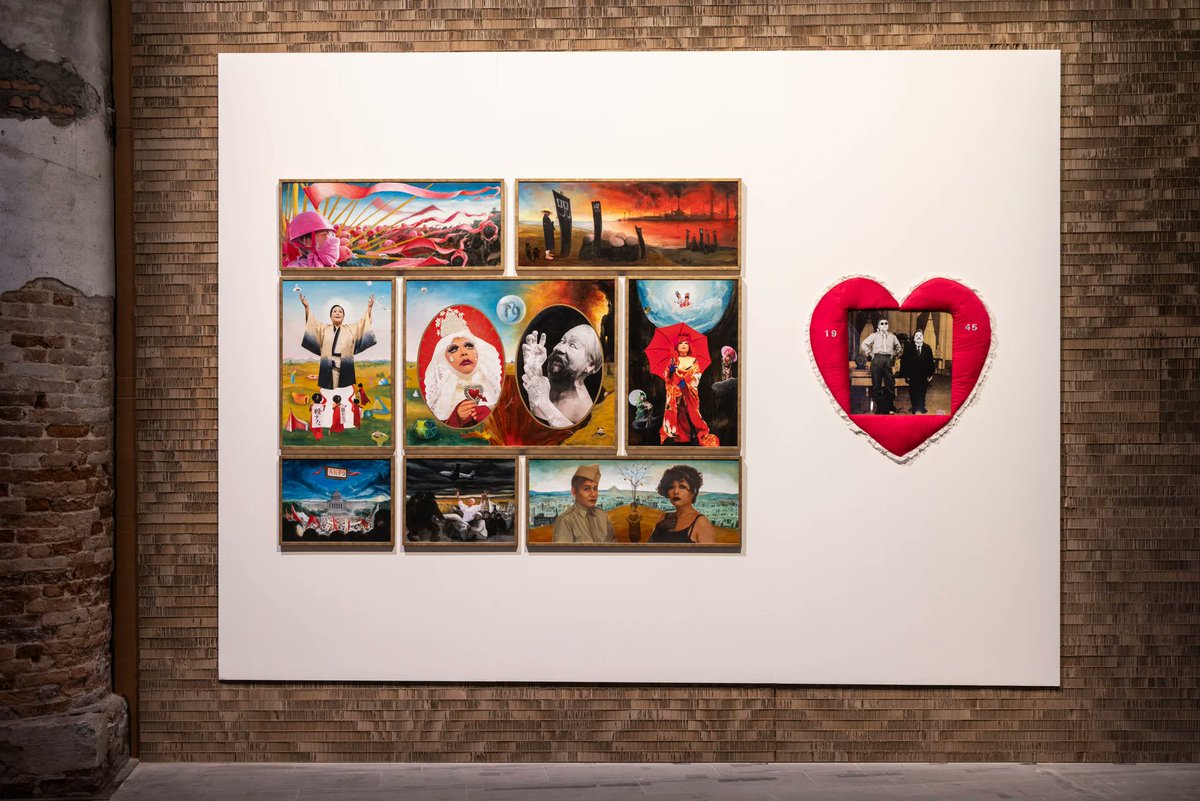 TokyoArtBeat_JP's tweet photo. 「第61回ヴェネチア・ビエンナーレ」出展作家、嶋田美子＋ブブ・ド・ラ・マドレーヌ インタビュー。マイノリティの声を、世界に響かせる🚩
https://t.co/Z4Ok5AxWR6

招聘の経緯から28年にわたるコラボレーションの軌跡、そしてふたりが大舞台に臨む姿勢まで、じっくりと話を聞いた。 https://t.co/nsyBE7GxbW