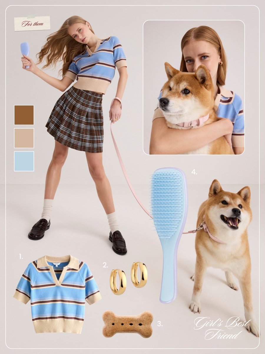 LaylaFlaherty's tweet photo. It’s the little things in life.. &amp; sometimes it’s the little moments that say the most ✨

A gentle brush. A patient pause. A happy tail wag 🥰

Pet Teezer by @tangleteezer featuring Kit the Shiba Inu supplied by Urban Paws Agency 💙

#AnimalTalent #HappyPets https://t.co/VNTDpYvYOV