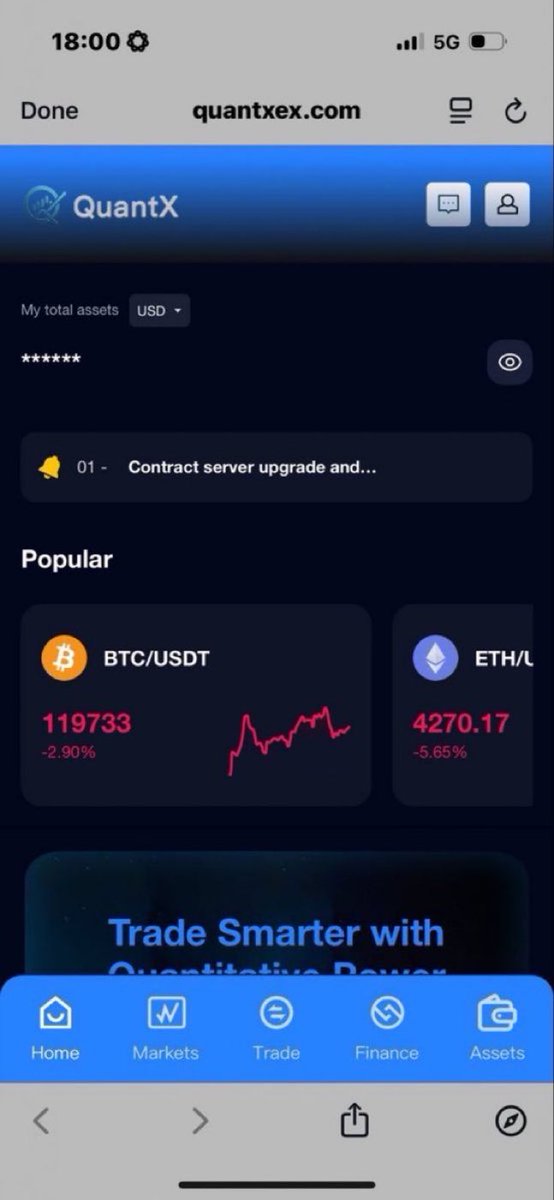 suttonmuellerr's tweet photo. #Quantxex is freezing accounts and blocking withdrawals, causing investors to lose funds. 
Stay alert and protect your assets.
📩 Message me for professional and verified recovery assistance.
#CryptoScam #FundsRecovery #ScamAlert https://t.co/fayaE9RlVP