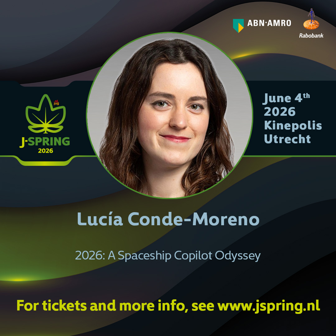 nljug's tweet photo. 🎤 Speaker Spotlight: Lucía Conde Moreno

You can still get a last minute ticket: https://t.co/hcRcBwKZiL

#JSpring #Java #SoftwareDevelopment #JavaDevelopers #TechCommunity https://t.co/qYH52mqIyr